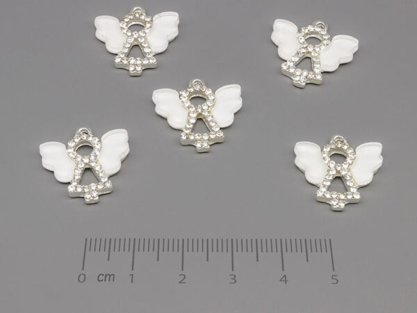 Ангелче 18x18.5mm, отвор халка 1.8mm - 50 бр.