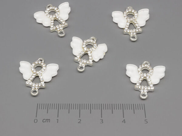 Ангелче 20.5x18mm, отвор халки 1.8mm - 50 бр.
