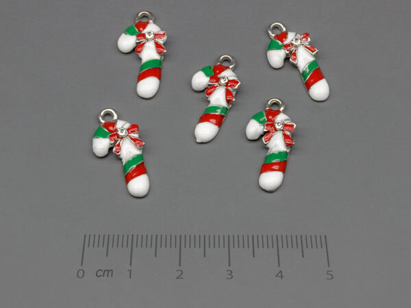 Бастунче 22x10.5mm, отвор халка 1.7mm - 5 бр.