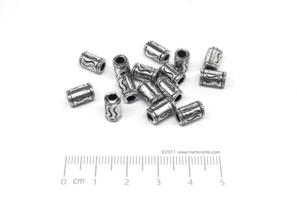 Цилиндър 6x10mm, отвор 3mm - 50g ≈ 286 бр.
