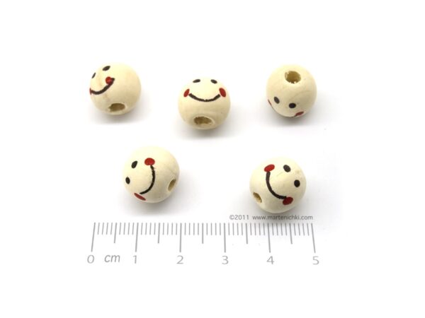 Дървени главички d=13mm отвор 5mm - 50бр.