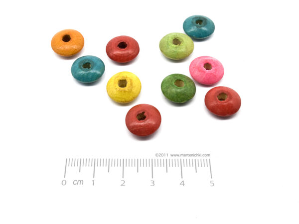Диск 14х6mm, отвор 3mm - 50g ≈ 172 бр.