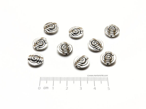 Диск със спирала 12х4mm, отвор 1.5mm - 10бр.