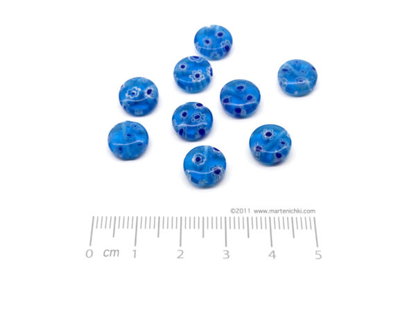 Диск син Ø10mm, отвор 1mm -10бр.