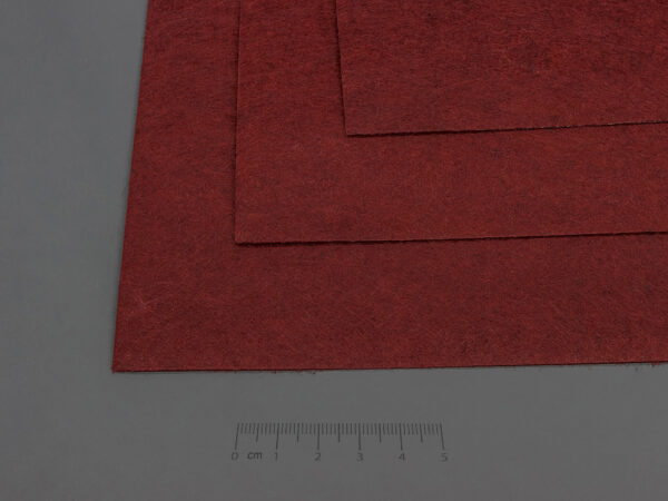 Филц 1mm бордо 190x290mm - 10 бр.