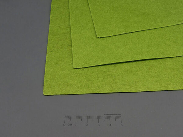 Филц 1mm - зелен, 190x290mm - 10бр.