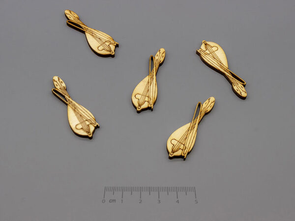 Гъдулка 43.5x13.5x3mm - 100 бр.