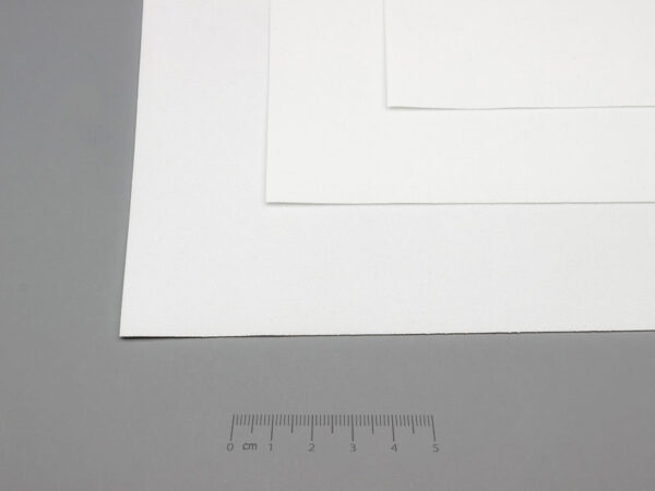 Гума Ева 0.8mm бяла, 195x295mm - 1 бр.