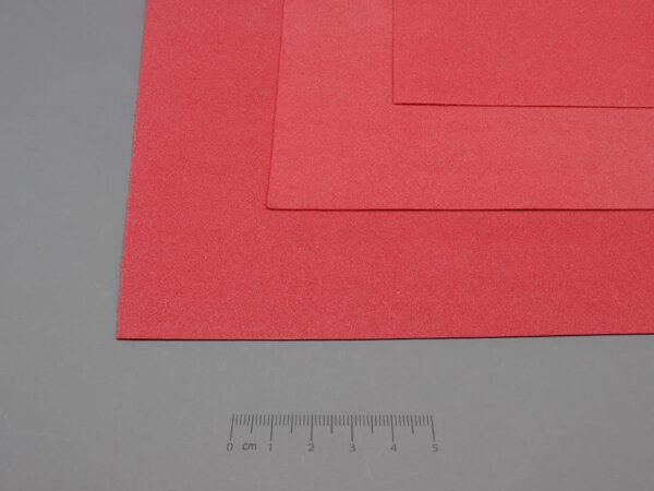 Гума Ева 0.8mm червена, 195x295mm - 1 бр.
