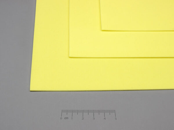 Гума Ева 0.8mm жълта, 195x295mm - 1 бр.