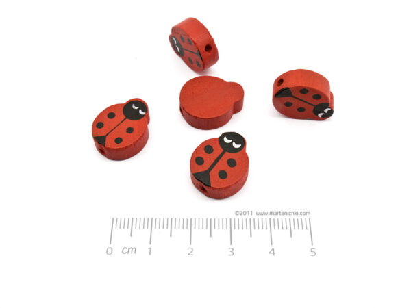 Kалинка 15х19х6mm, отвор 1.5mm - 200 бр.