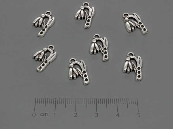 Кокиче 17x10mm, отвор халка 1.7mm - 100 бр.
