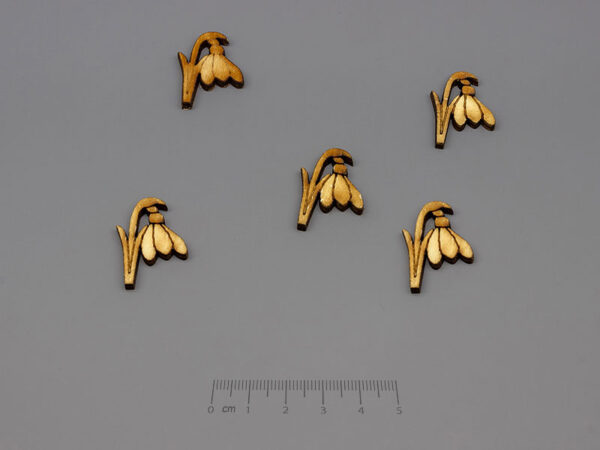 Кокиче 27x19x3mm - 100 бр.