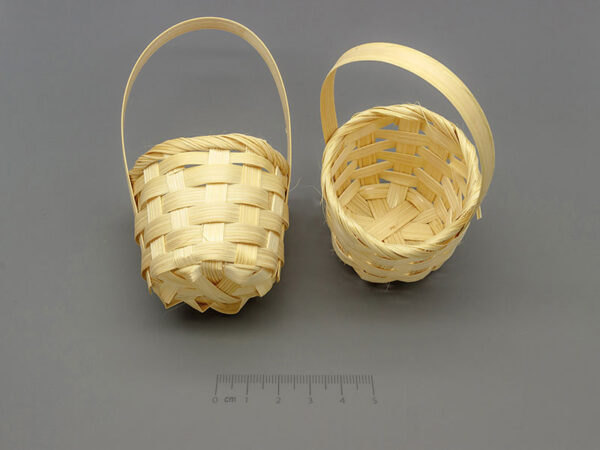 Кошничка дървесен цвят d=52mm, височина 100mm - 20 бр.