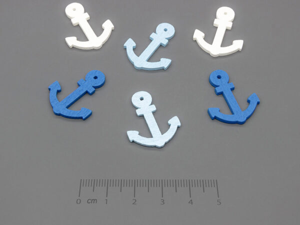 Котва 25x20x2mm, отвор 1mm - 10 бр.