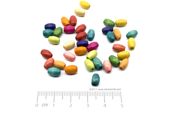 Овал 9х5mm, отвор 2mm - 50g ≈ 800 бр.