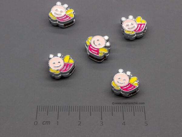 Пчела 13x12x5mm, отвор 8x2mm - 50 бр.