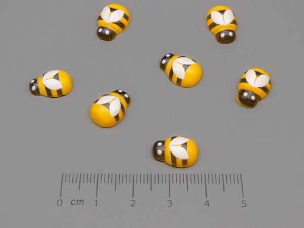 Пчеличка жълта, 8.5х12.5mm - 100 бр.
