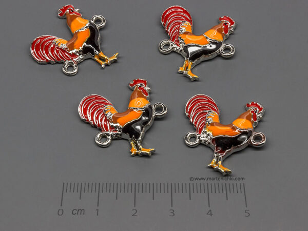Петел 24x25mm, халки 2mm - 5 бр.