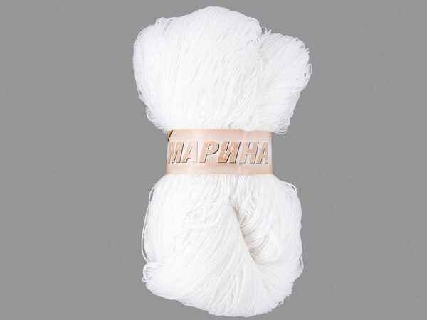 Прежда - бяла - 200g