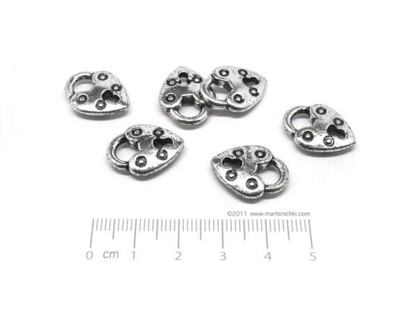 Сърце-катинар 16х20mm - 50g ≈ 108 бр.