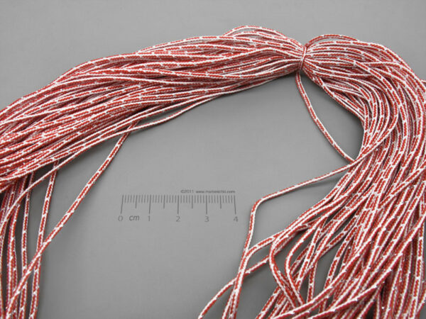 Шнур кръгъл 1.5mm с ламе - 50m