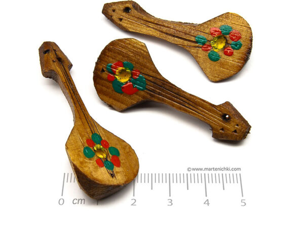 Тамбура ръчна изработка 49x21x10mm, отвор 1mm - 5бр.