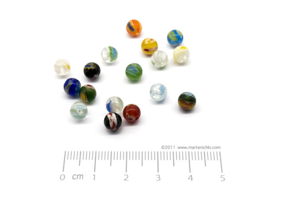 Топче Ø6mm, отвор 1mm - 20бр.
