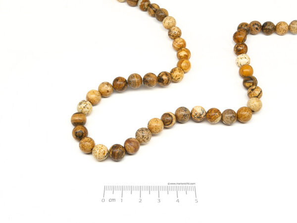 Яспис дървесен - 8mm